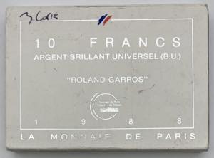 Francia - 10 franchi 1988 Roland Garros - ... 