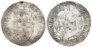 Firenze - 1 Giulio 1572 - Cosimo I de ... 