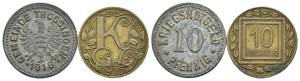 Germania - lotto di 2 monete - ... 