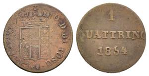 Granducato di Toscana - 1 Quattrino 1854 - ... 
