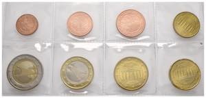 Germania - serietta euro 2002 - 8 valori
