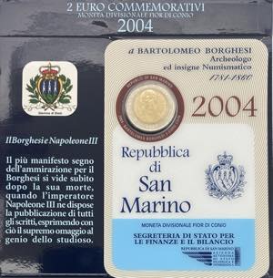 San Marino - 2 Euro 2004 - Bartolomeo ... 