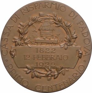 Padova - Cassa di Risparmio - I° centenario ... 