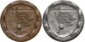 Genova - Lotto di 2 medaglie Agostino ... 