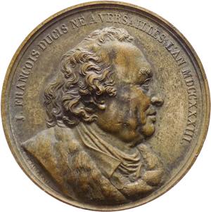 Francia - medaglia dedicata a Jean Francois ... 