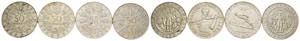 Austria - lotto di 4 monete da 50 Scellini - ... 
