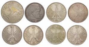 Europa - Lotto di 8 monete area germanica - ... 