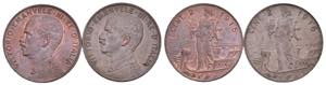 Regno dItalia - lotto di 2 monete da 2 ... 