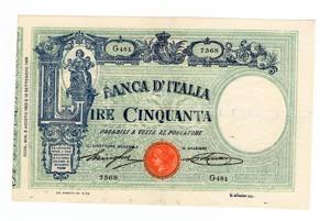 Regno Italia - 50 Lire - ... 