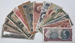 America Latina - lotto di 15 banconote - ... 