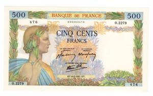 Francia - 500 Franchi ... 