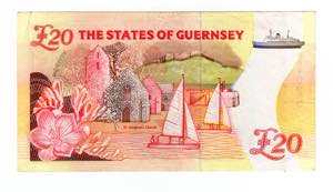 Guernsey - 20 Sterline 1996 - P# 58b