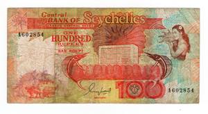  Seychelles - 100 Rupie ... 