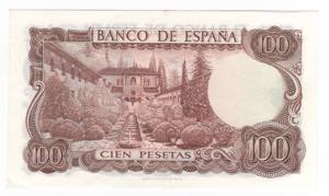 Spagna - 100 Pesetas 17.11.1970 - N° ... 