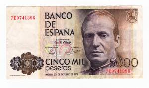 Spagna - 5.000 Pesetas ... 
