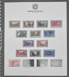 Raccolta di francobolli Regno dItalia - ... 