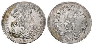 NAPOLI - Carlo II (1674-1700) - Tarì da 20 ... 