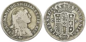 Regno di Napoli - 1 Piastra 1785 - ... 