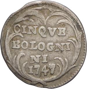 Roma - 1 Carlino da 5 Bolognini 1747 - ... 