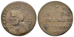 Viterbo - Pio VI (1775-1799) - Sampietrino ... 