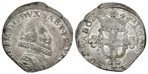 2 Fiorini - Carlo Emanuele I (1580 - 1630) - ... 