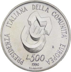Italia - Moneta da Lire 500 - Anno ... 