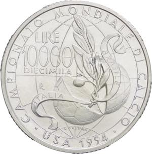 Italia - Moneta da Lire 10.000 - Anno 1994 - ... 
