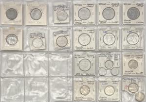 Lotto di 19 monete di anni e nominali vari