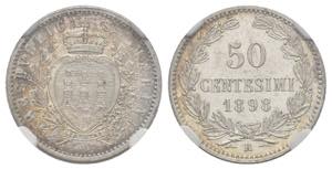 San Marino - 50 Centesimi 1898 - Vecchia ... 