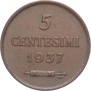 San Marino - Vecchia Monetazione (1864-1938) ... 