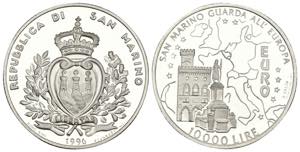 Repubblica (1864-oggi) - 10.000 Lire Euro ... 