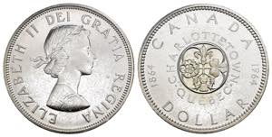 Canada - 1 Dollaro 1964 - 100° Anniversario ... 