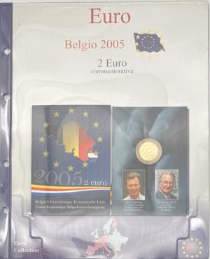 Belgio - 2 Euro 2005 - Unione economica ... 