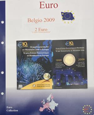 Belgio - 2 Euro 2009 - 10° Anniversario ... 