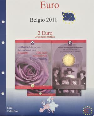 Belgio - 2 Euro 2011 - 100° Anniversario ... 