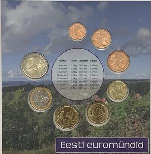 Estonia - Divisionale in euro anno 2011 ... 