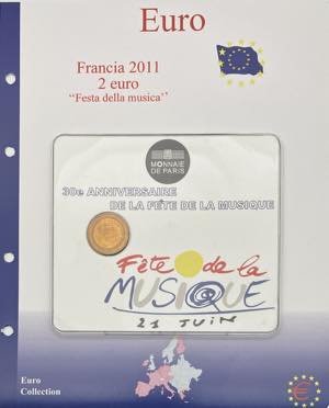 Francia - 2 Euro 2011 - 30° Anniversario ... 