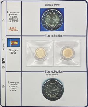 Spagna - lotto di 2 monete da 2 Euro 2009 - ... 