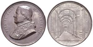 Medaglia - Pio IX (1846-1878) emessa il ... 