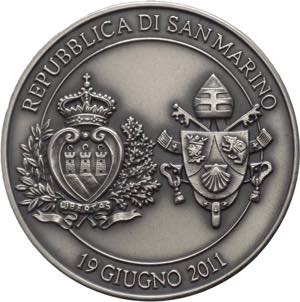 San Marino -  Medaglia 19 Giugno 2011 ... 