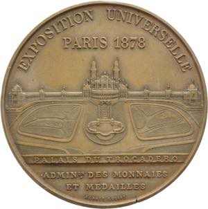 Medaglia - Esposizione Universale 1878 ... 
