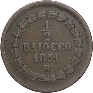Bologna - Stato Pontificio - 2 Baiocchi 1851 ... 