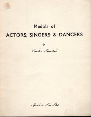 SVARSTAD  C. -  Medals of actors, singers & ... 