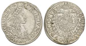 Austria - 15 Kreuzer 1663 - Leopoldo I ... 