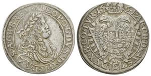 Austria - 15 Kreuzer 1664 - Leopoldo I ... 