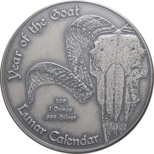 Camerun - 1000 Francs 2015 - Lunar Calendar  ... 