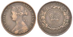 Canada (New Brunswick) - 1 Centesimo 1861 - ... 