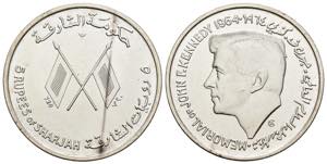 Emirati Arabi - Sharjah - 5 rupee 1964 John ... 