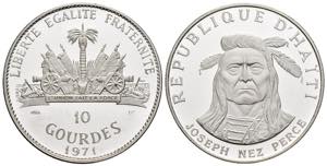 Haiti - 10 Gourdes 1970 - Joseph Nez Perce - ... 