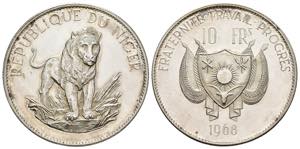 Niger - Repubblica (1960-oggi) - 10 Francs ... 